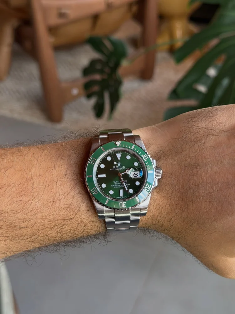 Relógio no pulso — registro 13 da House of Time